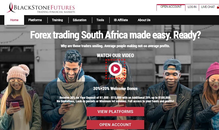 Blackstone futures_South african trading website