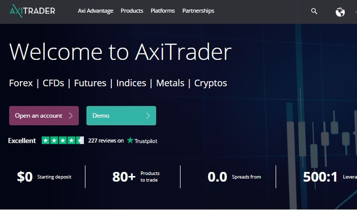 AXI TRADER - Trusted Australian forex broker