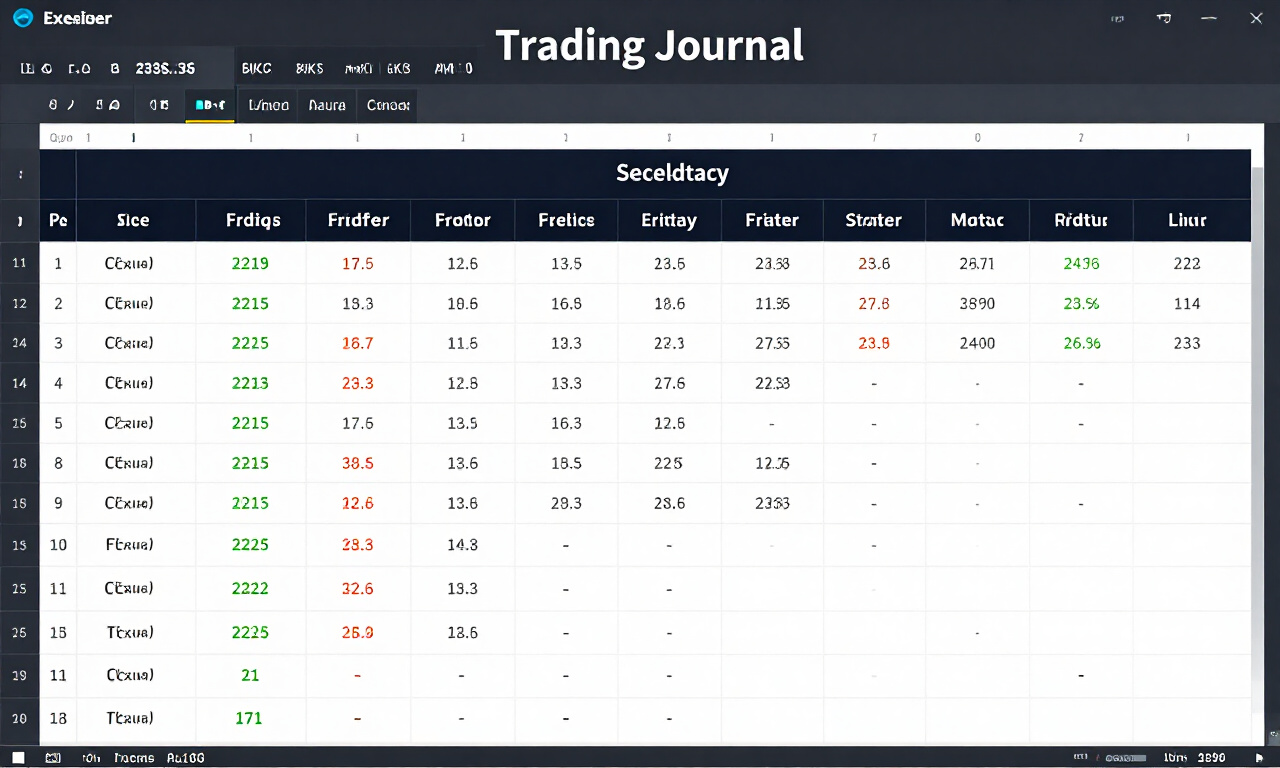 Trading Journal Dashboard